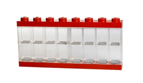 LEGO Minifiguur Display Case 16 ROOD
