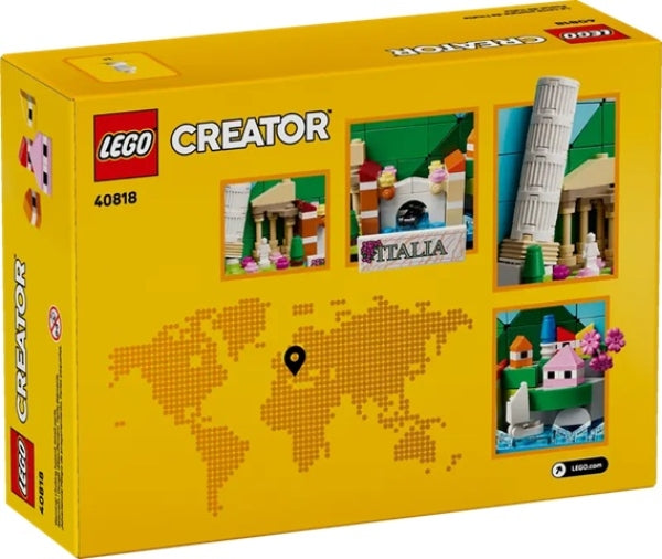 LEGO 40818 Ansichtkaart van Italië