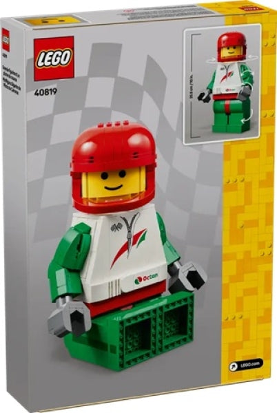 LEGO 40819 Grote Minifiguur van een Coureur