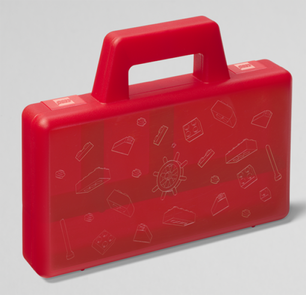 LEGO Sorting Case To Go ROOD