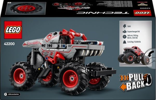 LEGO 42200 Monster Jam ThunderROARus Pull-Back