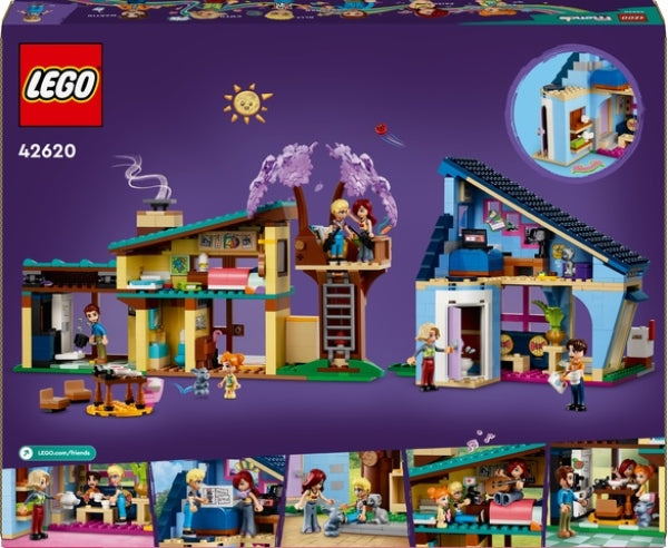LEGO 42620 Olly en Paisley's Huizen