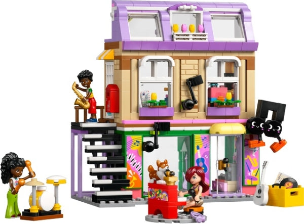 LEGO 42653 Muziekwinkel en Appartement