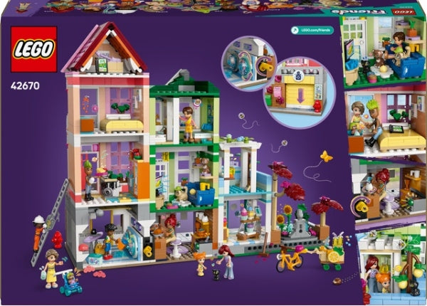 LEGO 42670 Appartementen en Winkels