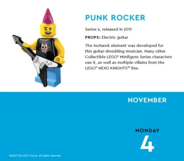 LEGO Dagkalender 2024: Elke Dag Een Minifiguur