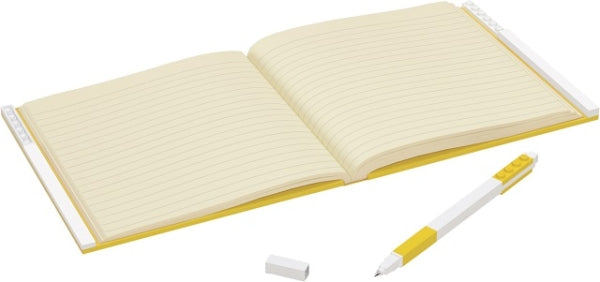 LEGO Notitieboek Deluxe met Pen GEEL