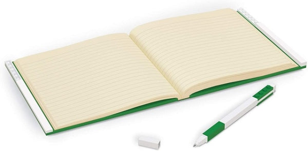 LEGO Notitieboek Deluxe met Pen DONKERGROEN