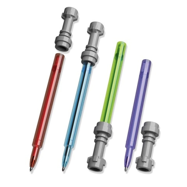 LEGO 4 Gelpennen Star Wars Lichtzwaard