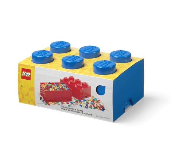 LEGO Opbergbox 6 BLAUW