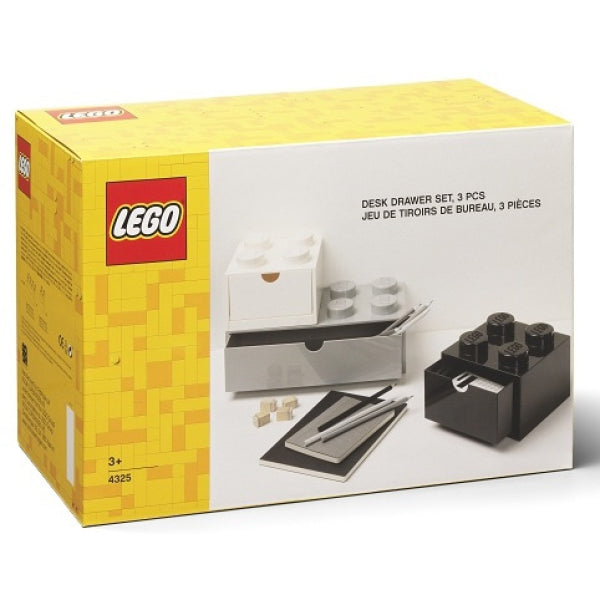 LEGO Bureaulade Set van 3 MONOCHROME