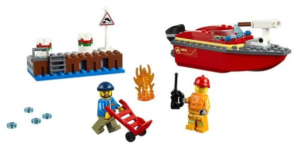 LEGO 60213 Brand aan de Kade