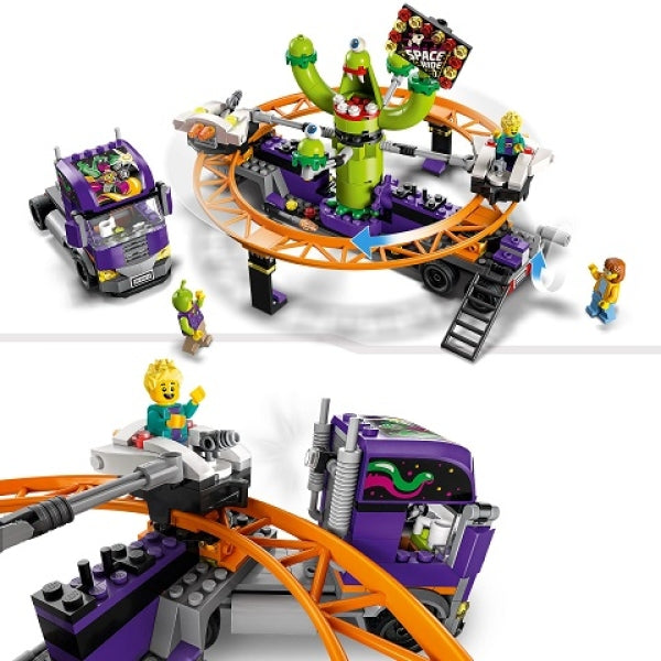 LEGO 60313 Ruimtereis Pretwagen