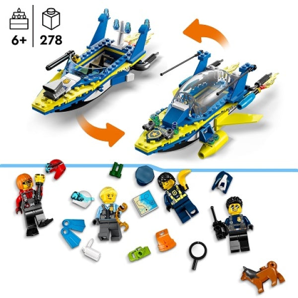 LEGO 60355 Waterpolitie Recherchemissies