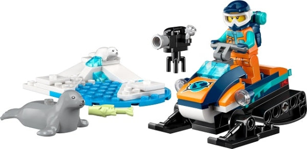 LEGO 60376 Sneeuwscooter voor Poolonderzoek
