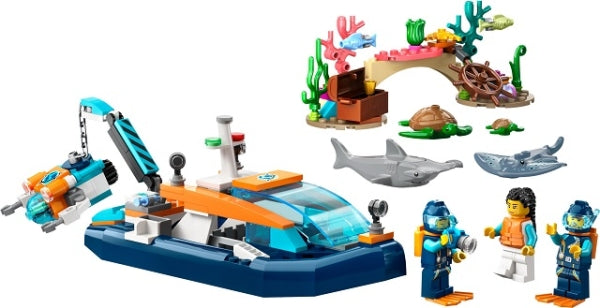 LEGO 60377 Verkenningsduikboot