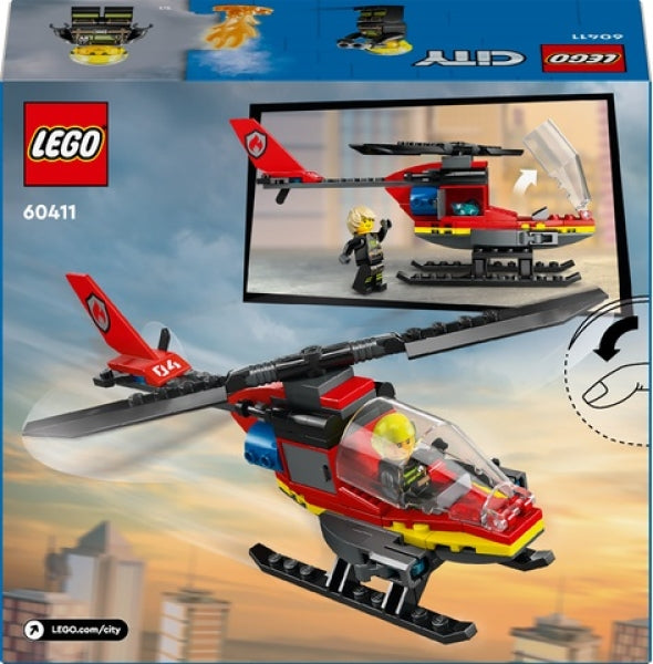 LEGO 60411 Brandweerhelikopter