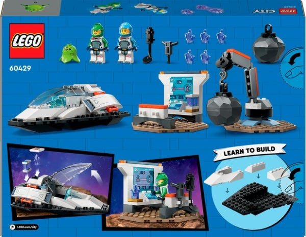 LEGO 60429 Ruimteschip en Ontdekking van Asteroide
