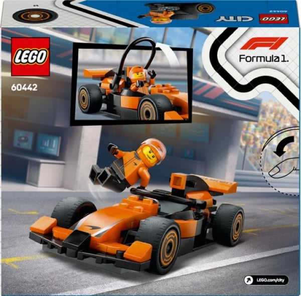 LEGO 60442 F1 Coureur met McLaren Racewagen