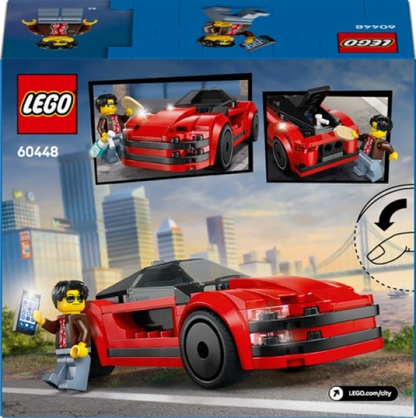 LEGO 60448 Rode Sportwagen