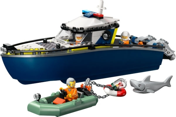 LEGO 60456 Achtervolging met Politieboot