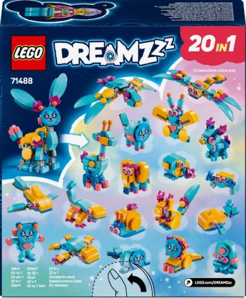 LEGO 71488 Bunchu's Creatieve Dierenavonturen