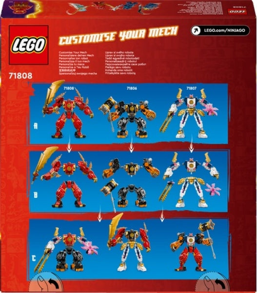 LEGO 71808 Kai's Elementaire Vuurmecha