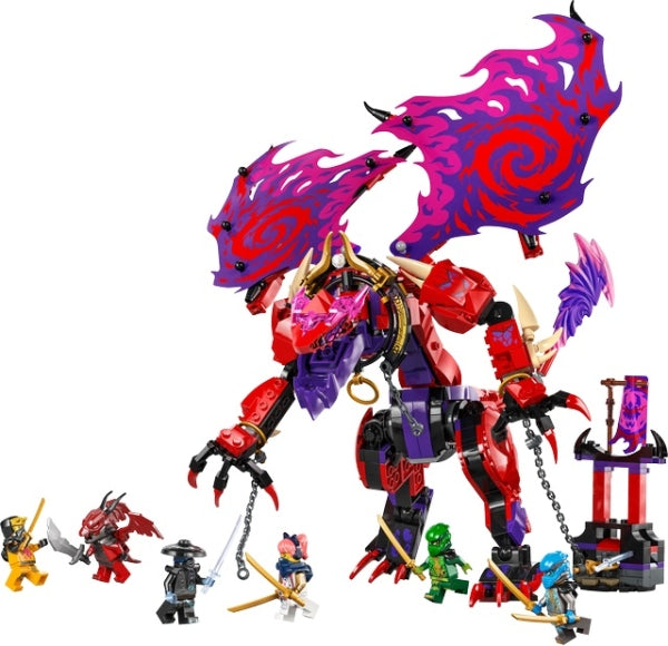 LEGO 71832 Bliksemtand Draak van Chaos