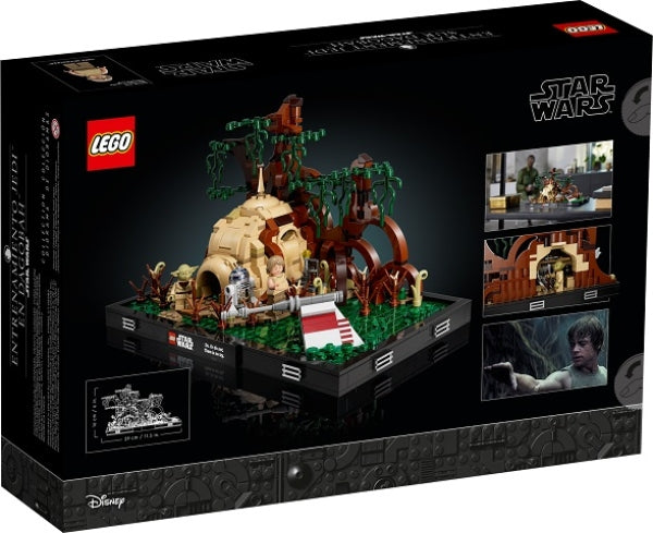 LEGO 75330 Jedi Training op Dagobah Diorama