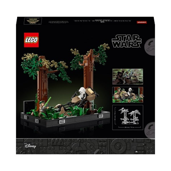 LEGO 75353 Endor Speederachtervolging Diorama