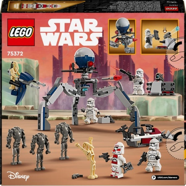 LEGO 75372 Clone Trooper & Battle Droid Battle Pack
