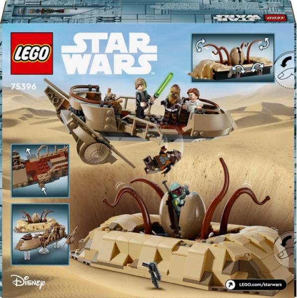LEGO 75396 Desert Skiff en Sarlaccn Kuil