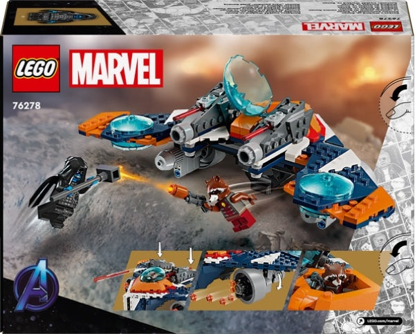 LEGO 76278 Rockets Warbird VS Ronan