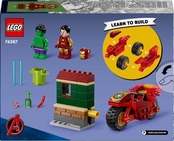 LEGO 76287 Iron Man met Motor en de Hulk