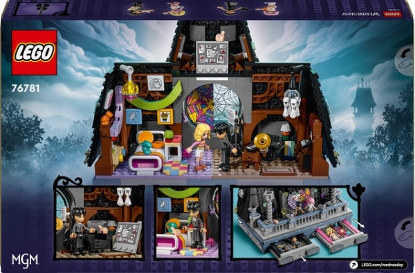 LEGO 76781 Wednesday en Enids Kamer