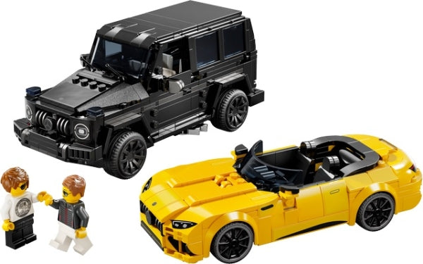 LEGO 76924 Mercedes-AMG G 63 en Mercedes-AMG SL 63