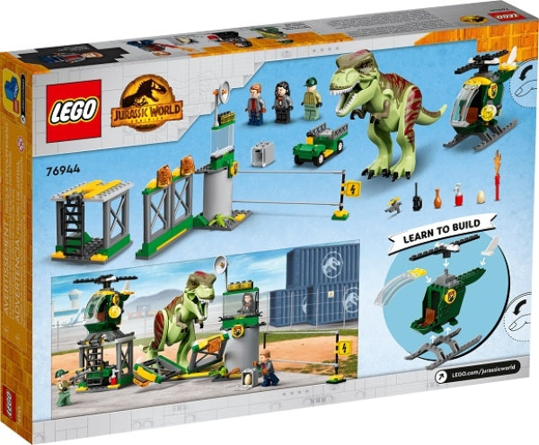 LEGO 76944 T. Rex Dinosaurus Ontsnapping
