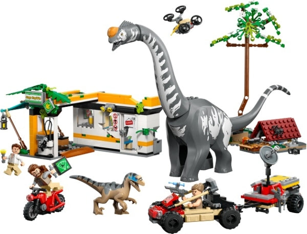 LEGO 76973 Raptor en Titanosaurus Opsporingsmissie