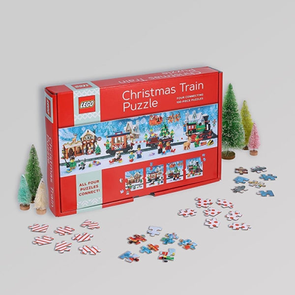 LEGO Puzzel Kersttrein