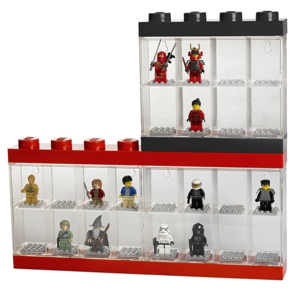 LEGO Minifiguur Display Case 8 ROOD