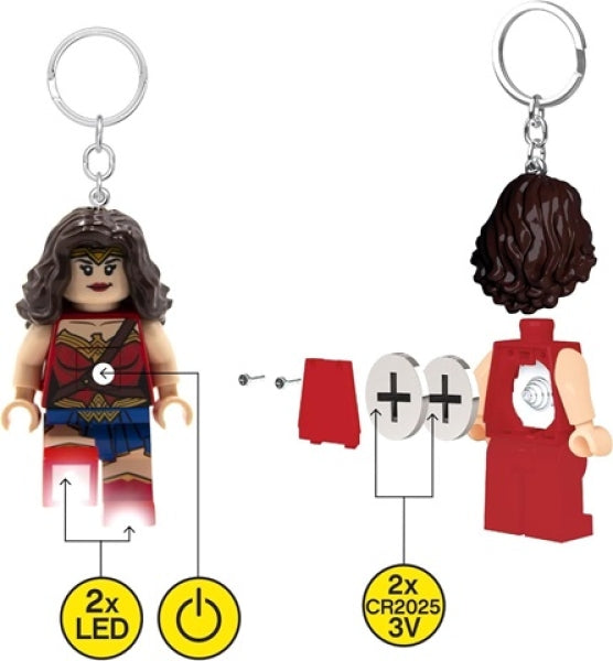 LEGO LED Sleutelhanger Wonder Woman