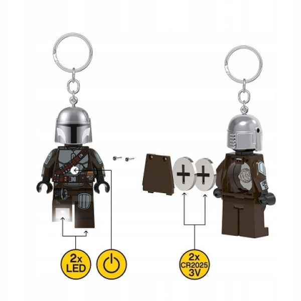LEGO LED Sleutelhanger Din Djarin Mando