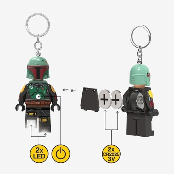 LEGO LED Sleutelhanger Boba Fett