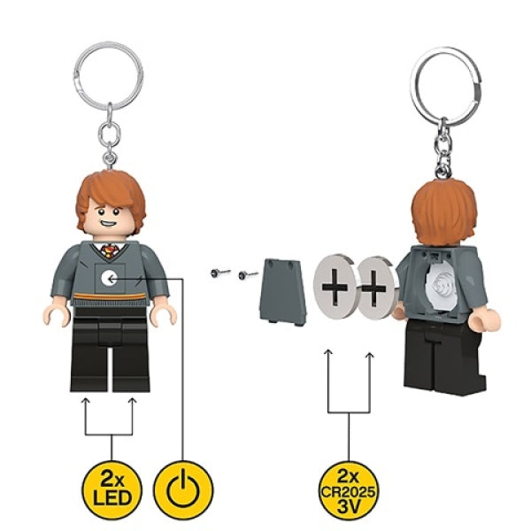 LEGO LED Sleutelhanger Ron Weasley