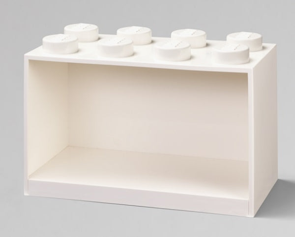 LEGO Iconic Wandschap Steen 8 WIT