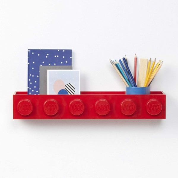 LEGO Boekenplank ROOD
