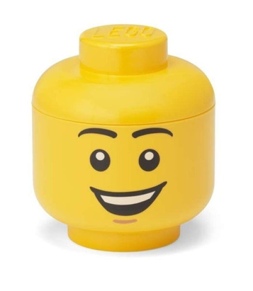 LEGO Opbergbox Hoofd XS Happy Boy