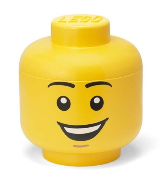 LEGO Opbergbox Hoofd L Happy Boy