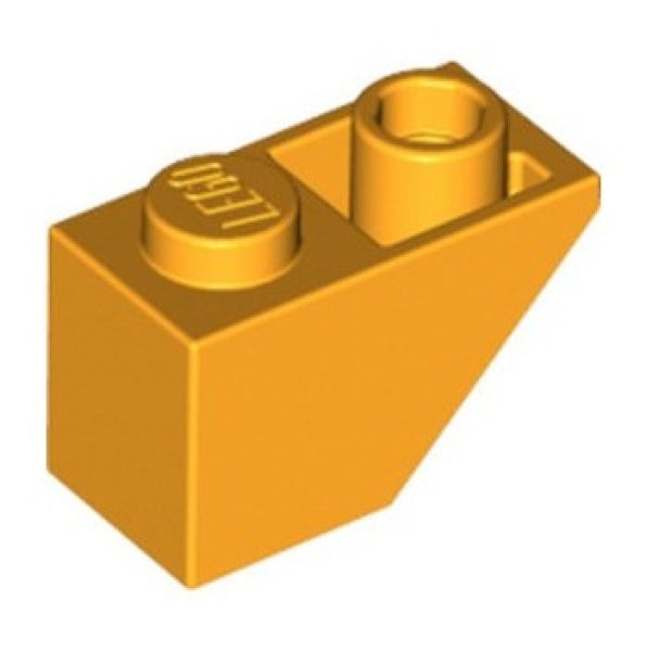 LEGO Dakpan 45 2x1 Inverted OKERGEEL (100 stuks)