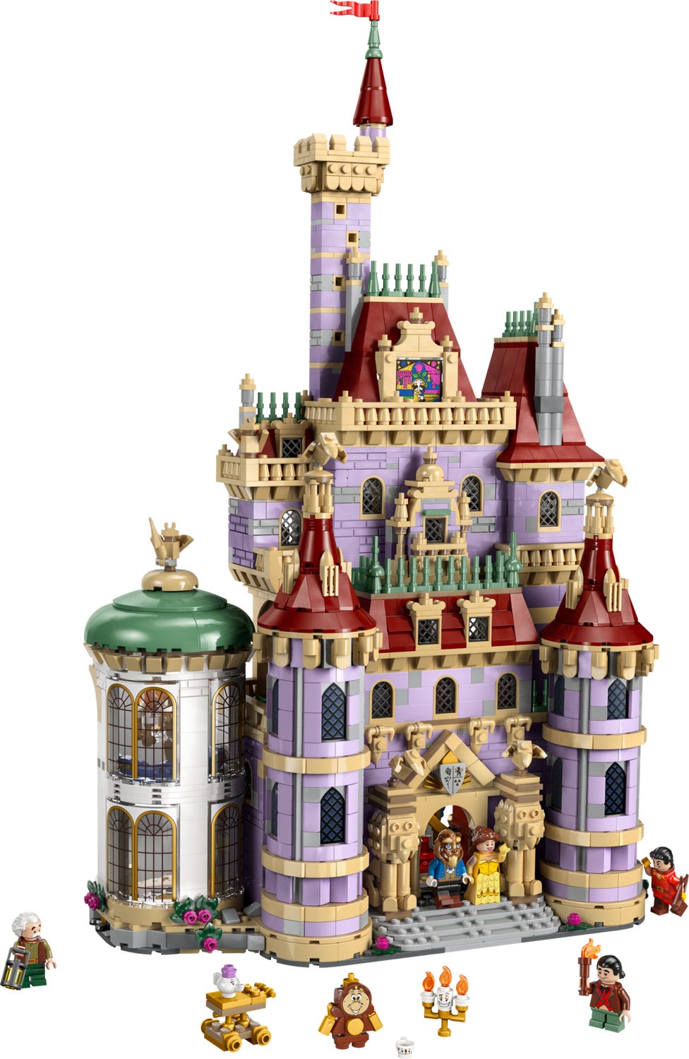 LEGO 43263 Belle en het Beest Kasteel