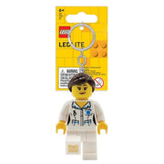 LEGO LED Sleutelhanger Verpleegster Wit Uniform